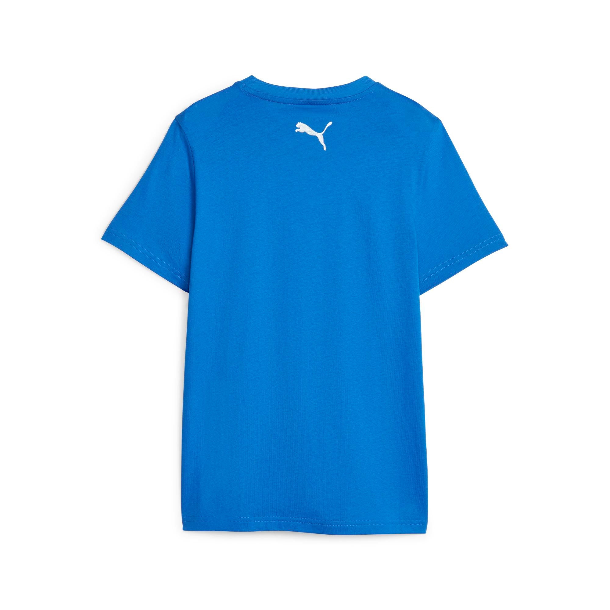 PUMA 大童基本系列 Active Sports 圖樣短袖T恤