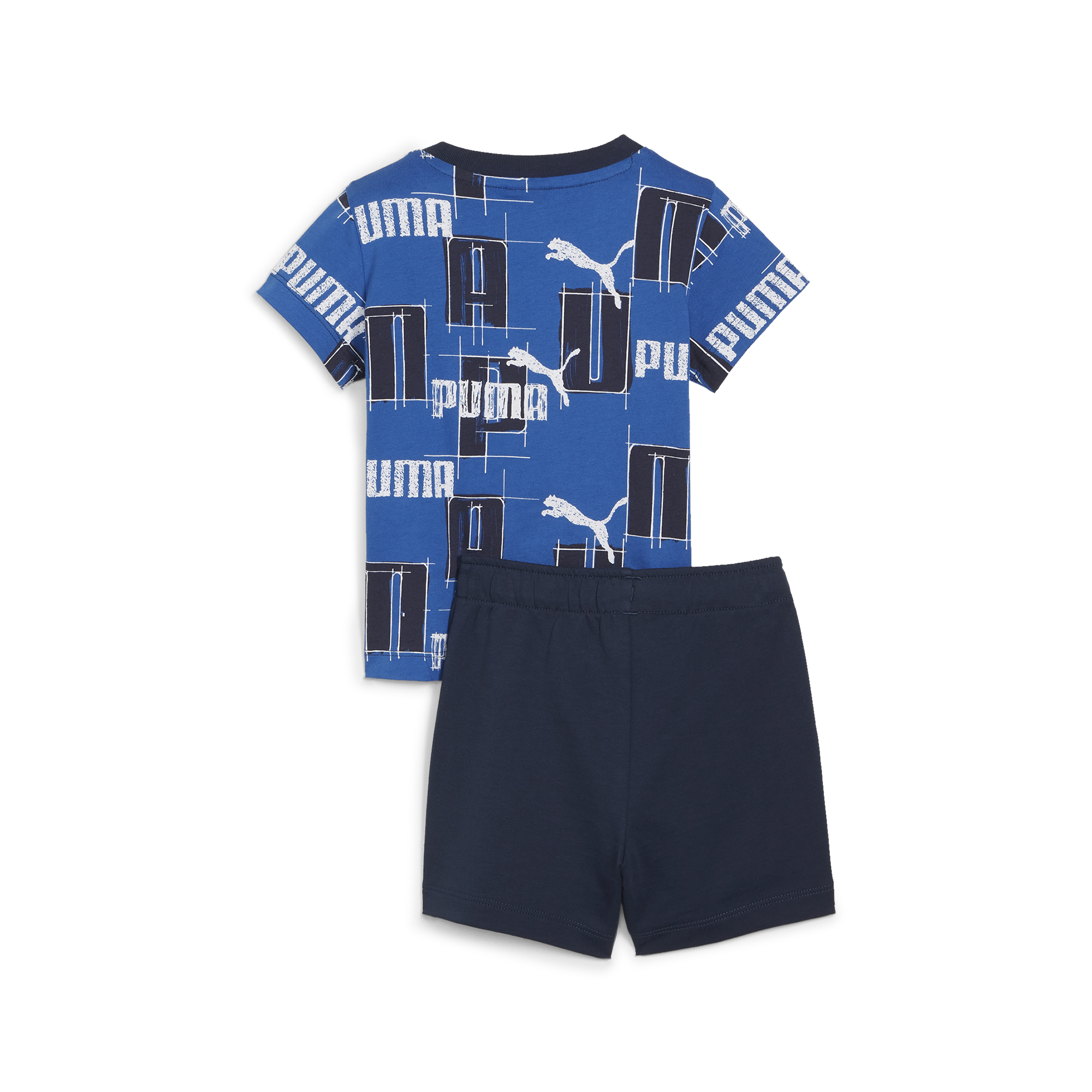 PUMA 嬰幼童基本系列Mini Logo Lab 短袖套裝