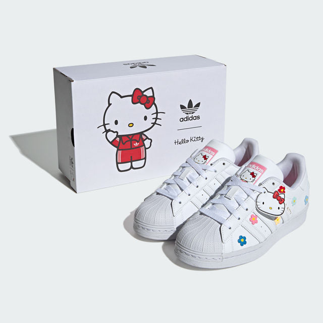 Adidas,  girl, Hello Kitty, shoes, SUPERSTAR, 休閒, 大女, 大童, open for kids