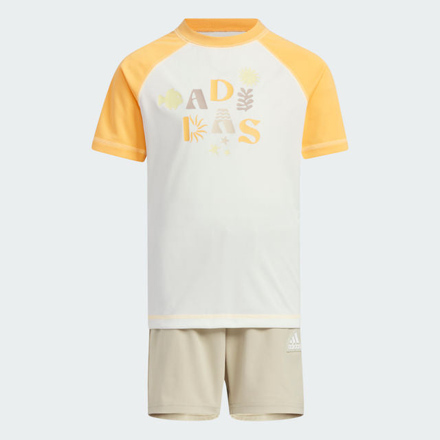 adidas 小童KIDS SPECIFIC抗UV感光短袖套裝