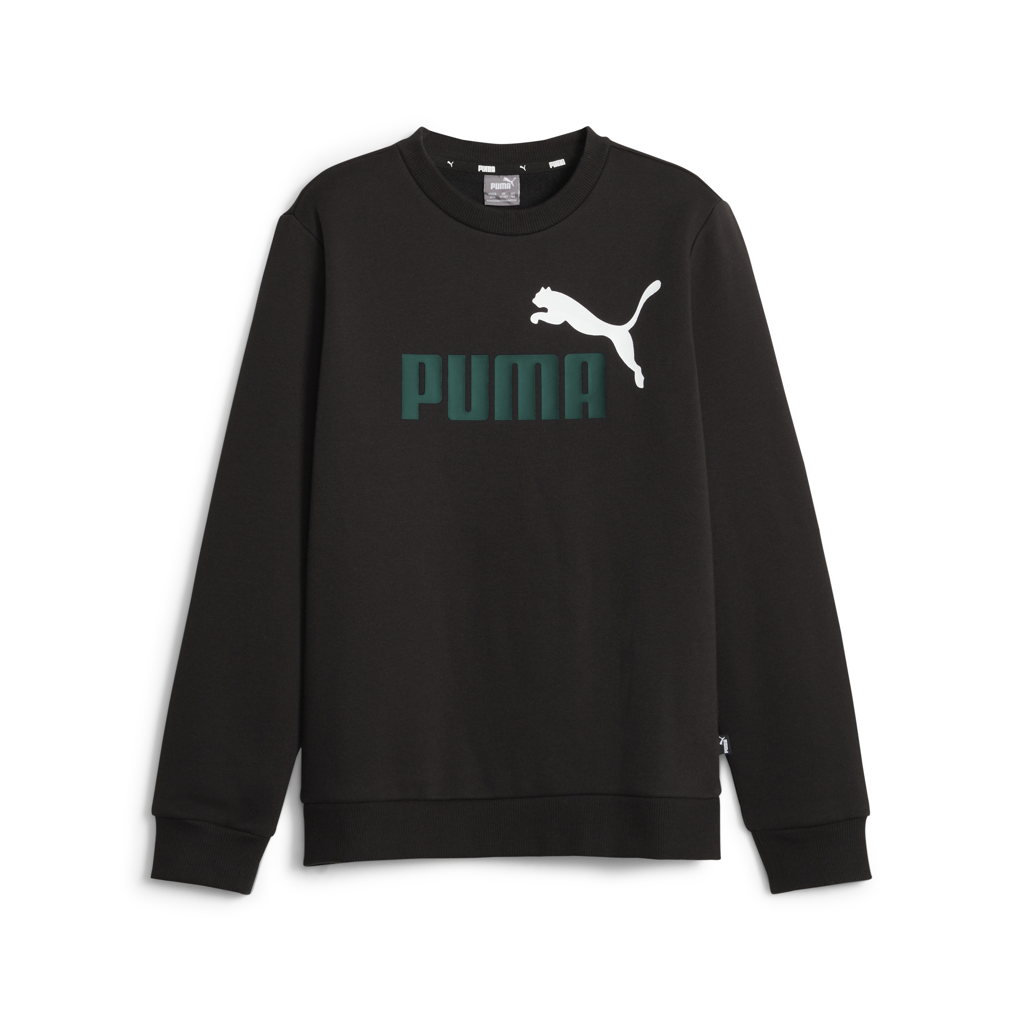 PUMA 大童基本系列ESS+雙色Logo圓領T恤