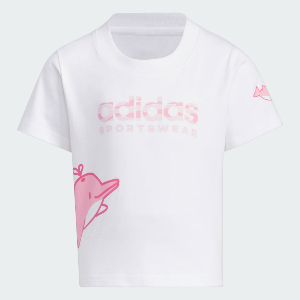 adidas 女小童AP 運動套裝