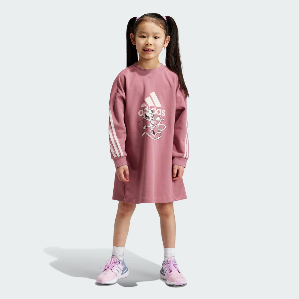 adidas 小童米妮長袖連身洋裝