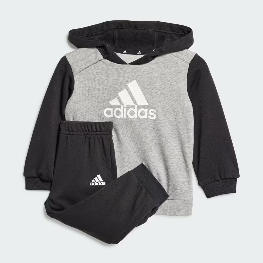 adidas 嬰童休閒毛巾連帽套裝