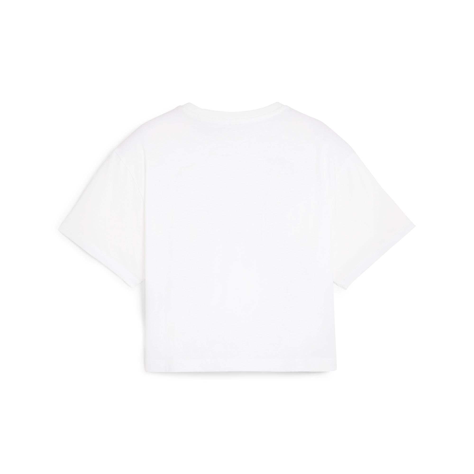 PUMA 大童基本系列 Ess+ 短版短袖T恤