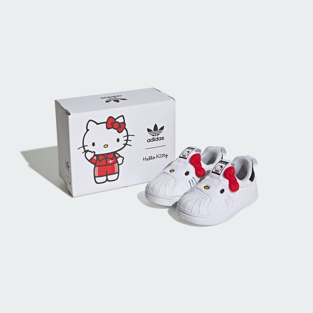  Adidas,  girl, Hello Kitty, shoes,  SUPERSTAR, 休閒, 女嬰, 嬰童, open for kids