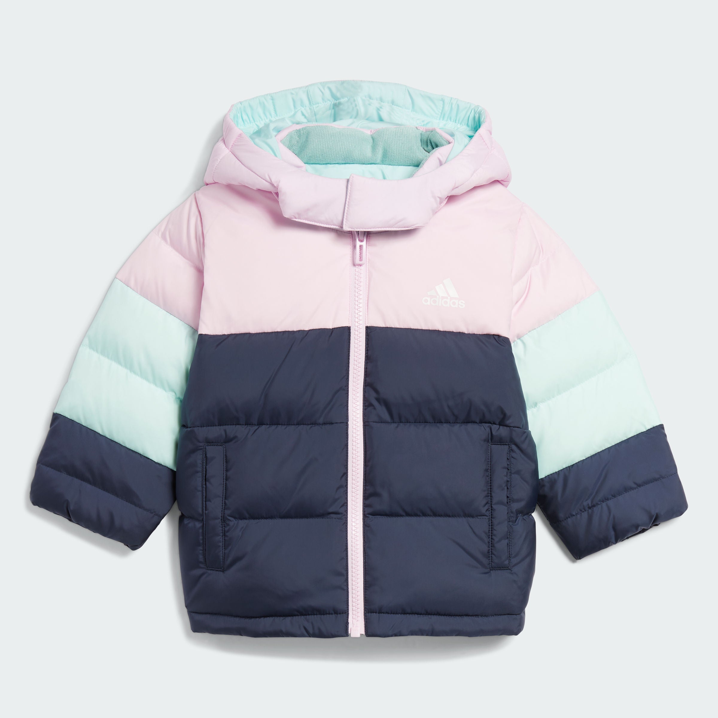 adidas, clothes, ESSENTIALS,  girl,  外套, 女嬰, 嬰童, 帽TEE, open for kids