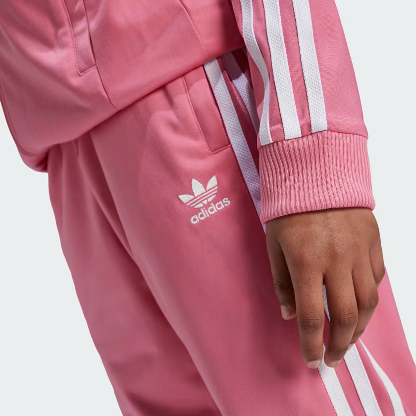 【adidas】 大童Original ADICOLOR刷毛長褲