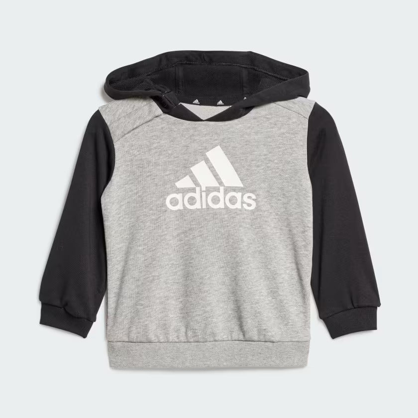 adidas 嬰童休閒毛巾連帽套裝